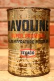 画像1: dp-240207-18 TEXACO / HAVOLINE Motor Oil One U.S. Quart Can