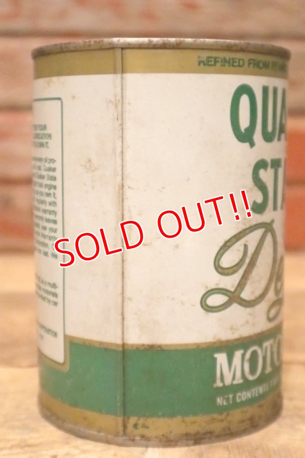 画像4: dp-240207-18 QUAKER STATE / De Luxe Motor Oil One U.S. Quart Can