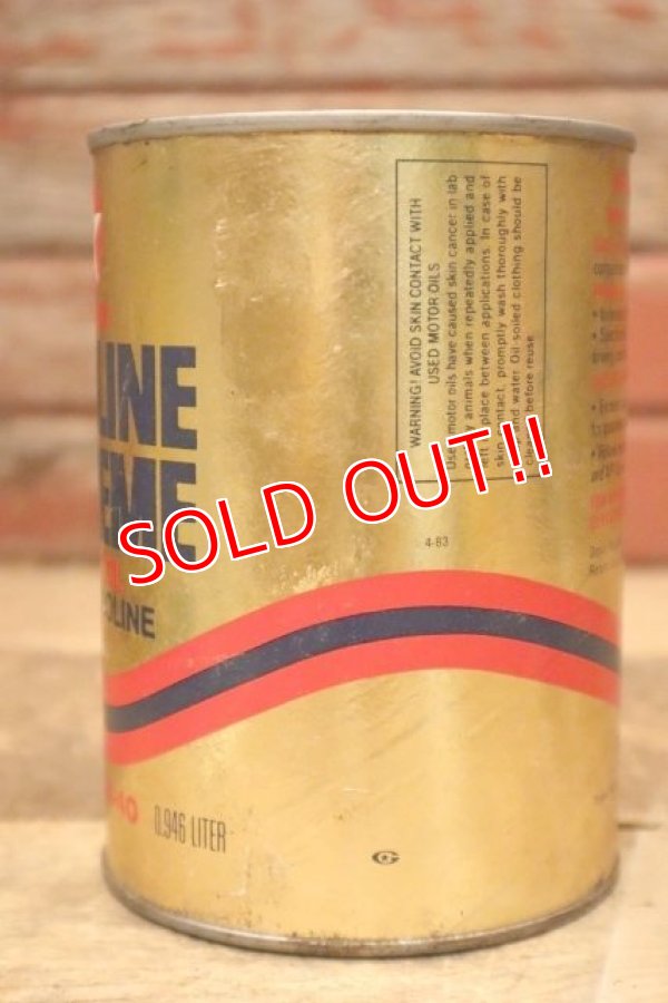 画像4: dp-240207-18 TEXACO / HAVOLINE SUPREME MOTOR OIL One U.S. Quart Can