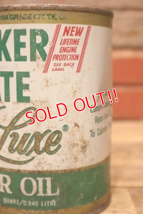 画像2: dp-240207-18 QUAKER STATE / De Luxe Motor Oil One U.S. Quart Can