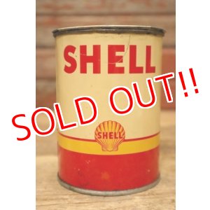 画像: dp-240301-16 SHELL / 1950's-1960's One Pound Grease Can
