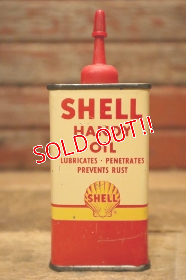 画像1: dp-240301-12 SHELL / 1950's-1960's Handy Oil Can