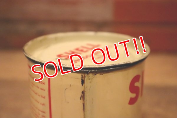 画像7: dp-240301-16 SHELL / 1950's-1960's One Pound Grease Can