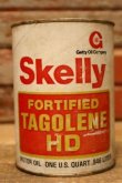 画像1: dp-240124-41 Skelly FORTIFIED TAGOLENE HD One U.S. Quart Motor Oil Can