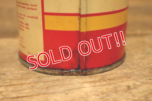 画像6: dp-240301-16 SHELL / 1950's-1960's One Pound Grease Can