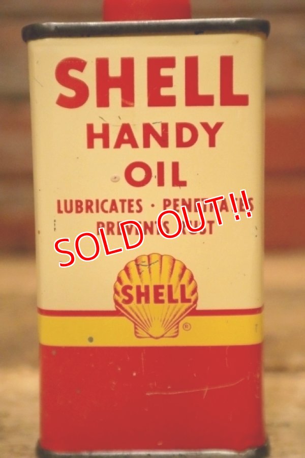 画像2: dp-240301-12 SHELL / 1950's-1960's Handy Oil Can