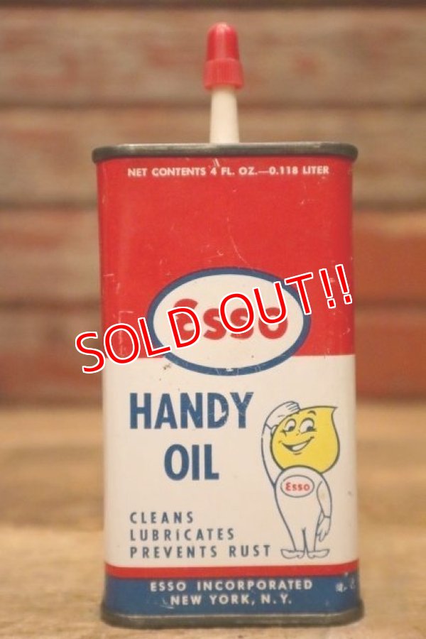画像1: dp-240301-13 Esso / 1950's-1960's Handy Oil Can