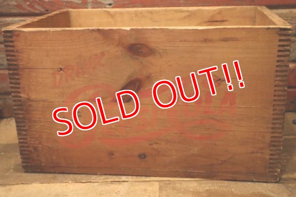 画像4: dp-240124-28 PEPSI-COLA / 1950's-1960's Wood Box