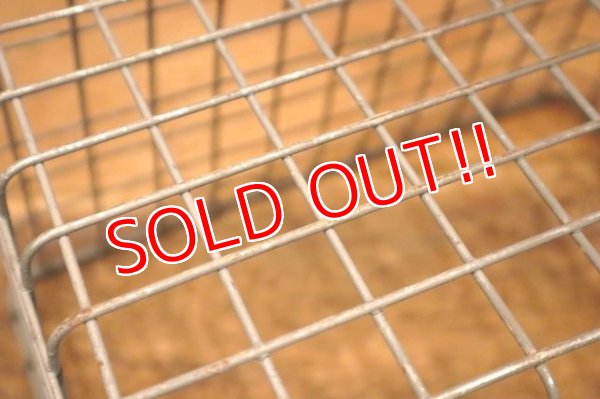 画像10: dp-240124-36 KASPAR WIRE WORKS / Vintage Wire Basket "120"