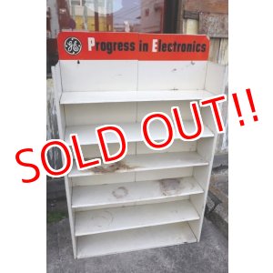 画像: dp-240101-38 GENERAL ELECTRIC / Store Display Metal Rack