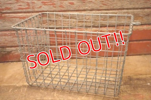 画像4: dp-240124-36 KASPAR WIRE WORKS / Vintage Wire Basket "120"