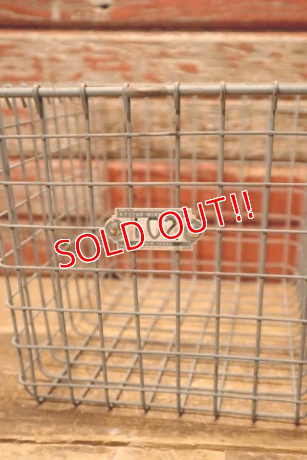画像2: dp-240124-36 KASPAR WIRE WORKS / Vintage Wire Basket "120"