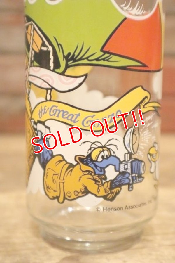 画像3: gs-240207-04 Muppets / McDonald's 1981 "The Great Muppet Caper!" Kermit, Fozzie and Gonzo Glass
