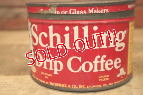 画像2: dp-240301-09 Schilling Regular Coffee / Vintage Tin Can
