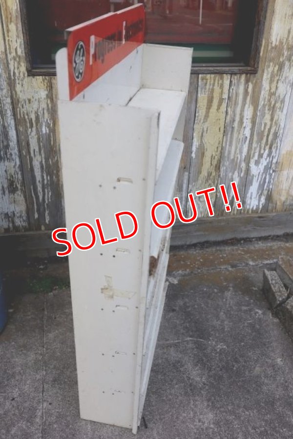 画像8: dp-240101-38 GENERAL ELECTRIC / Store Display Metal Rack