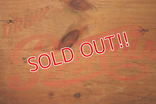 画像5: dp-240124-28 PEPSI-COLA / 1950's-1960's Wood Box