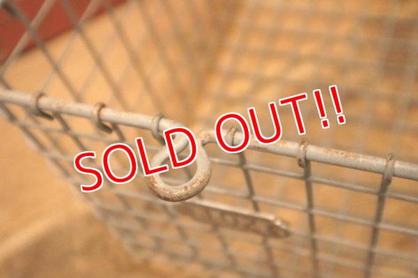 画像6: dp-240124-36 KASPAR WIRE WORKS / Vintage Wire Basket "120"