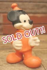 画像: ct-240214-134 Mickey Mouse / DELACOSTE 1970's Rubber Doll