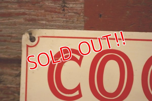 画像2: dp-240207-22 COGGINS FENCE & SUPPLY Metal Sign