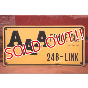 画像: dp-240207-22 AAA FENCE CO. Metal Sign