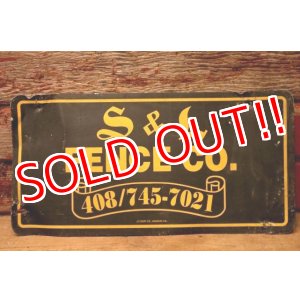 画像: dp-240207-22 S & L FENCE Metal Sign