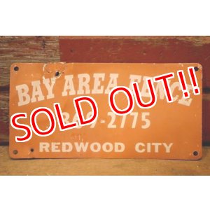 画像: dp-240207-22 BAY AREA FENCE Metal Sign