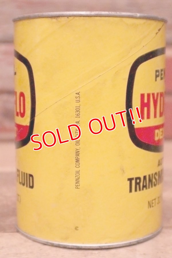 画像4: dp-230901-120 PENNZOIL / HYDRA FLO DEXRON II AUTOMATIC TRANSMISSION FLUID One U.S.Quart Oil Can