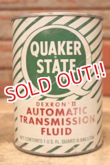 画像: dp-230901-120 QUAKER STATE / ATF DEXRON II AUTOMATIC TRANSMISSION FLUID One U.S.Quart Can