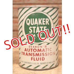 画像: dp-230901-120 QUAKER STATE / ATF DEXRON II AUTOMATIC TRANSMISSION FLUID One U.S.Quart Can