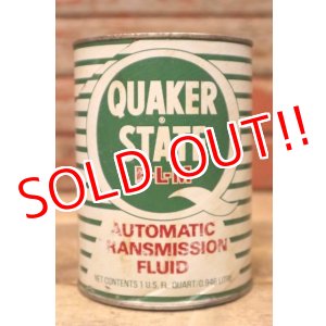 画像: dp-230901-120 QUAKER STATE / F-L-M AUTOMATIC TRANSMISSION FLUID One U.S.Quart Can