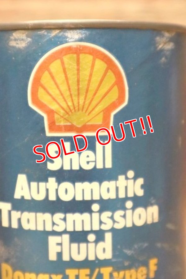 画像2: dp-230901-120 Shell / Automatic Transmission Fluid One U.S.Quart Oil Can