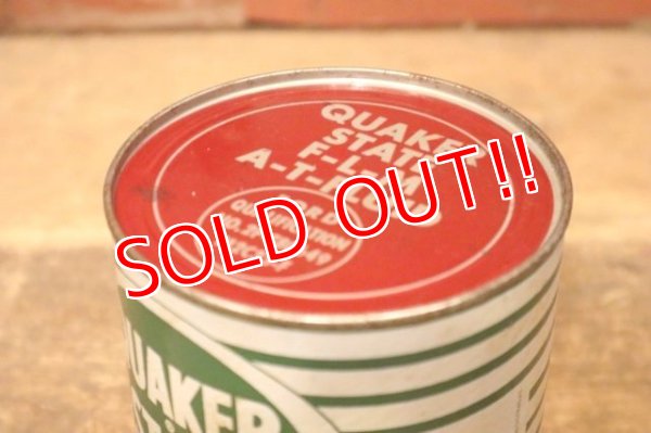 画像7: dp-230901-120 QUAKER STATE / F-L-M AUTOMATIC TRANSMISSION FLUID One U.S.Quart Can