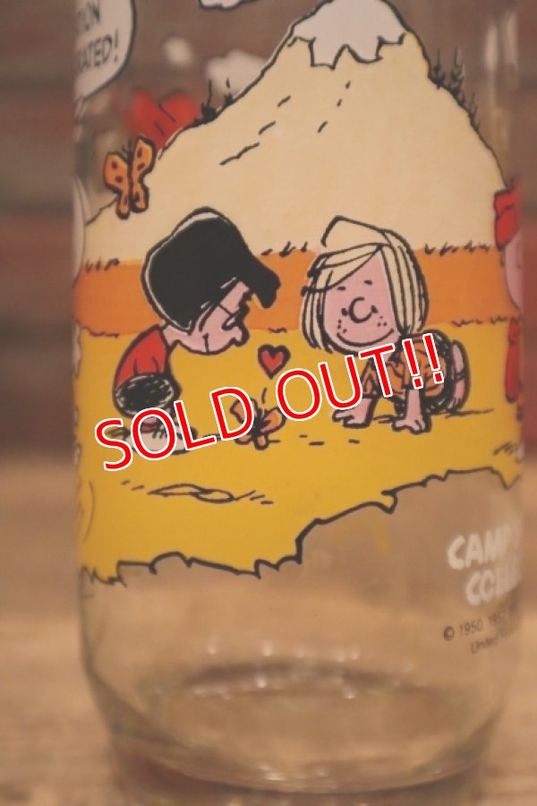 画像3: gs-240207-22 McDonald's / 1983 Camp Snoopy Collection Glass "Snoopy"