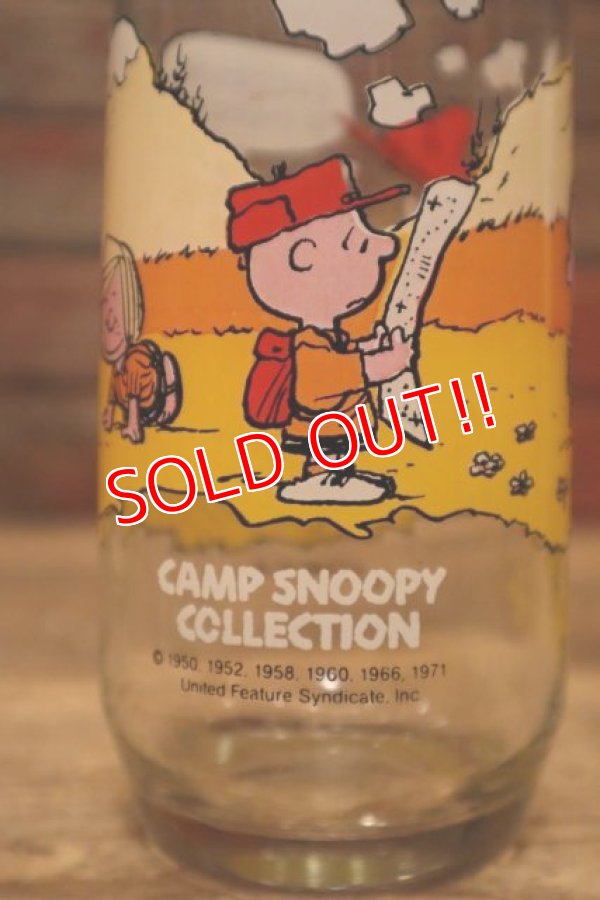 画像4: gs-240207-22 McDonald's / 1983 Camp Snoopy Collection Glass "Snoopy"
