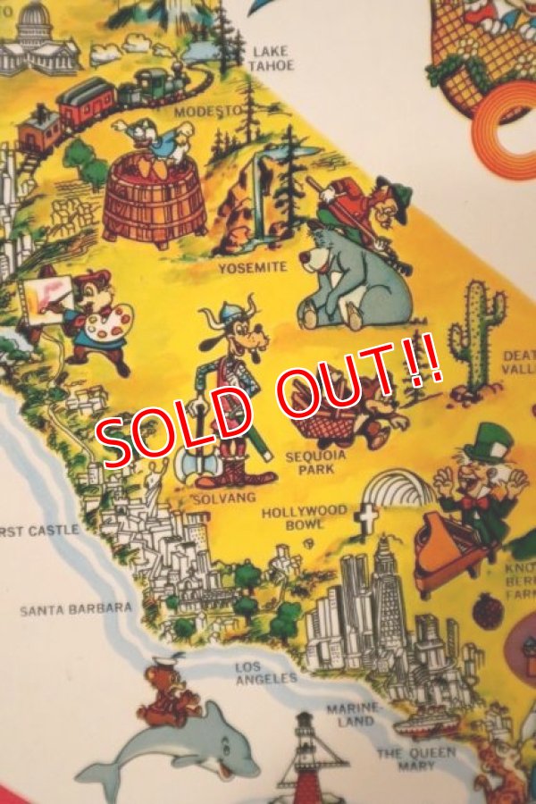 画像4: ct-240301-08 Disneyland / 1970's Serving Tin Tray