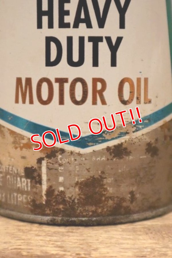 画像2: dp-240207-18 Sears / HEAVY DUTY MOTOR OIL One U.S. Quart Can