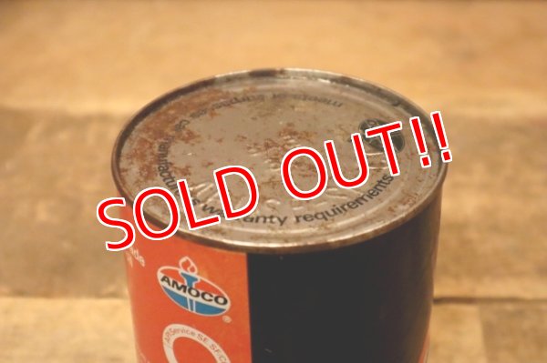 画像6: dp-240207-18 Amoco / 200 Heavy Duty Motor Oil One U.S. Quart Can