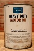 画像3: dp-240207-18 Sears / HEAVY DUTY MOTOR OIL One U.S. Quart Can