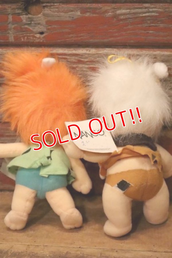 画像6: ct-240214-90 Pebbles & Bamm Bamm / NANCO 1990's Plush Doll Set