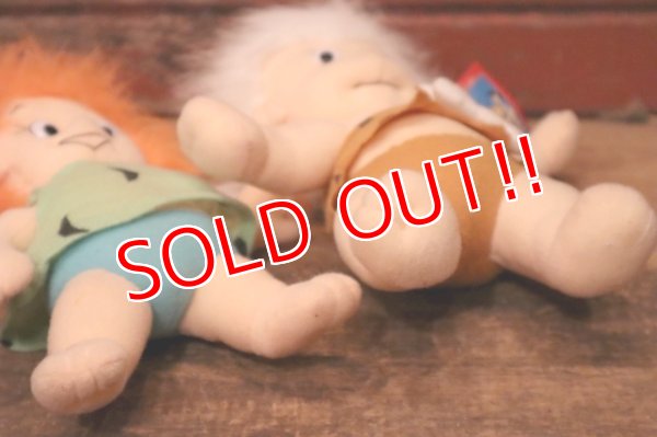 画像10: ct-240214-90 Pebbles & Bamm Bamm / NANCO 1990's Plush Doll Set