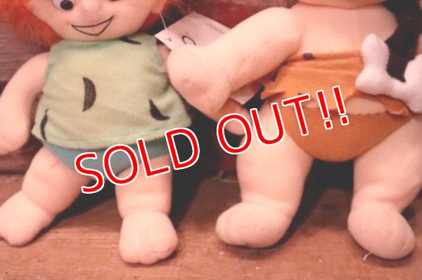 画像4: ct-240214-90 Pebbles & Bamm Bamm / NANCO 1990's Plush Doll Set