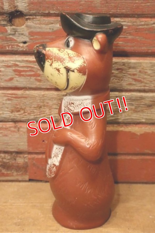 画像6: ct-240214-66 Yogi Bear / Knickerbokcer 1960's Plastic Big Coin Bank