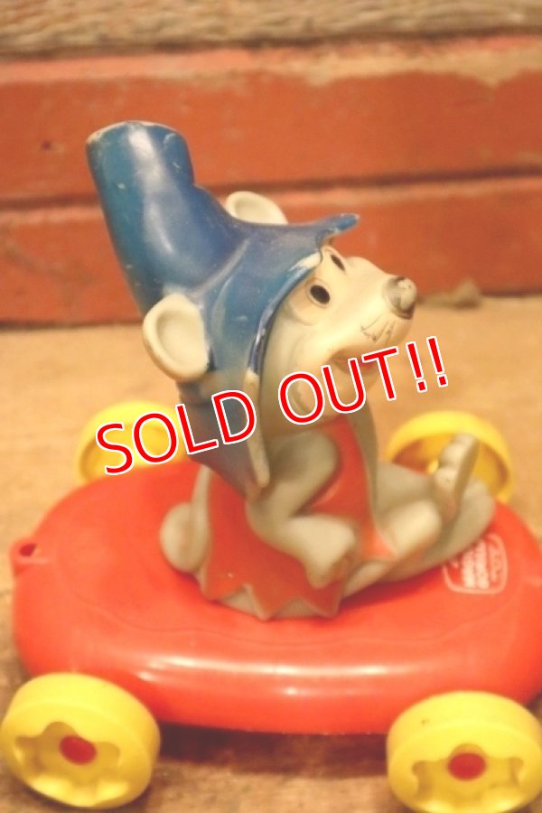 画像4: ct-240214-75 Mush Mouse / IDEAL 1960's Pull Toy
