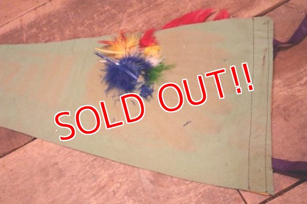 画像7: dp-240301-18 WASHINGTON D.C. / Indian Head Souvenir Pennant