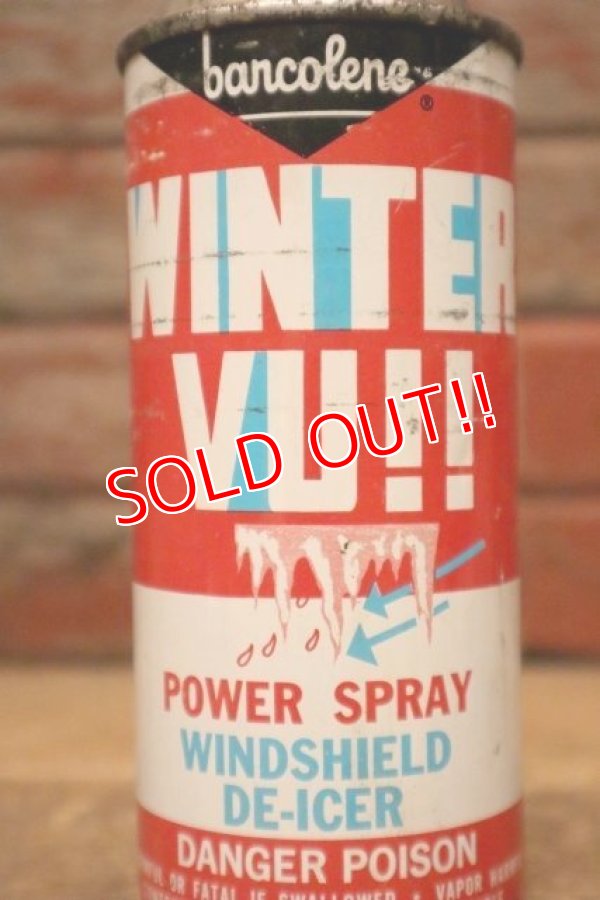 画像2: dp-231012-98 BARCOLENE / WINTER VU!! WINDSHIELD DE-ICER Spray Can