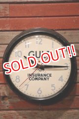画像: dp-230201-28 GENERAL ELECTRIC / 1950's GULF INSURANCE COMPANY Wall Clock