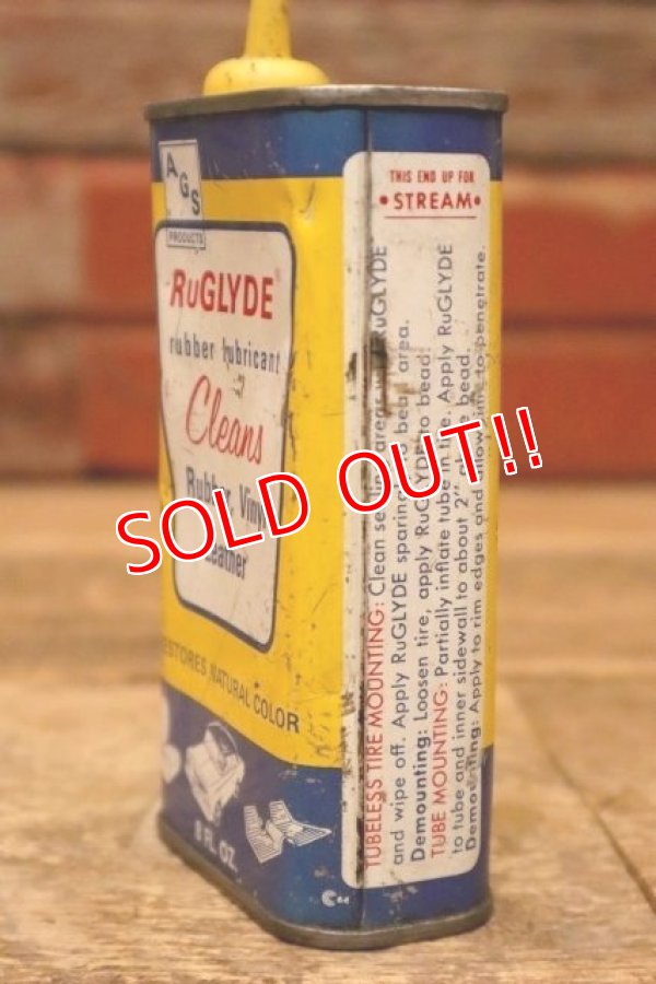 画像3: dp-231012-111 RU-GLYDE Rubber Lubricant Cleans / Vintage Handy Can