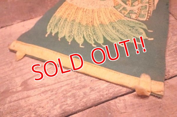 画像5: dp-240301-36 ARIZONA / Indian Head Souvenir Pennant