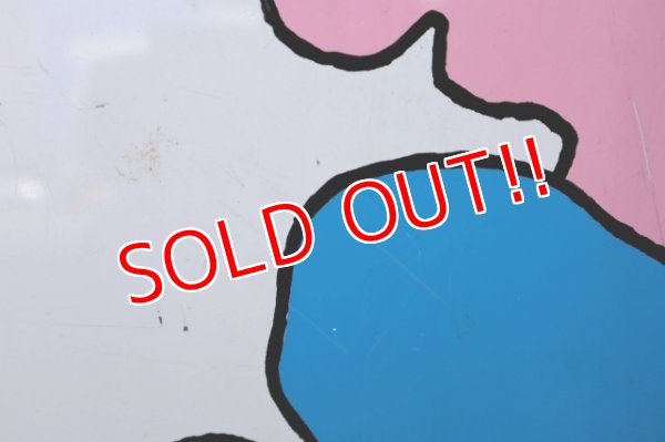 画像13: dp-240301-01 7up × Peter Max / 1970's Huge W-sided Metal Sign