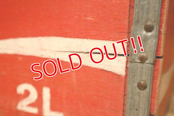 画像3: dp-240301-08 Coca-Cola / 1970's Wood Box